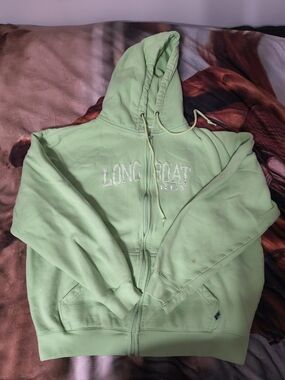 Ragwear USA Light Green "Long Boat Key" Zip Hoodie